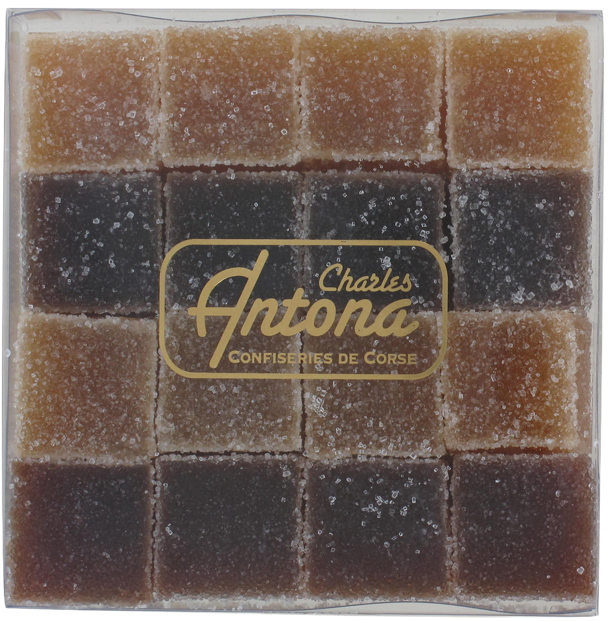 Assortiment de Pâtes de Fruits Confits (16 unités)