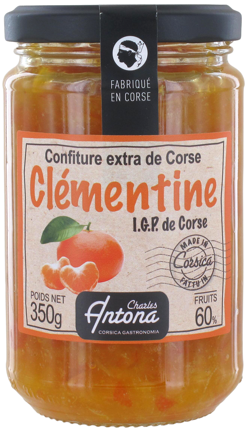 Confiture extra de Corse de Clémentine I.G.P. de Corse