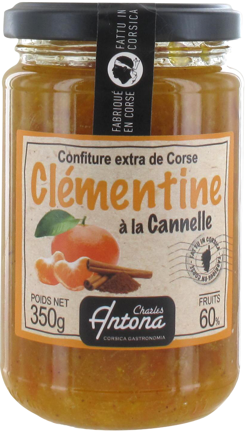 Confiture extra de Corse de Clémentine I.G.P. à la Cannelle