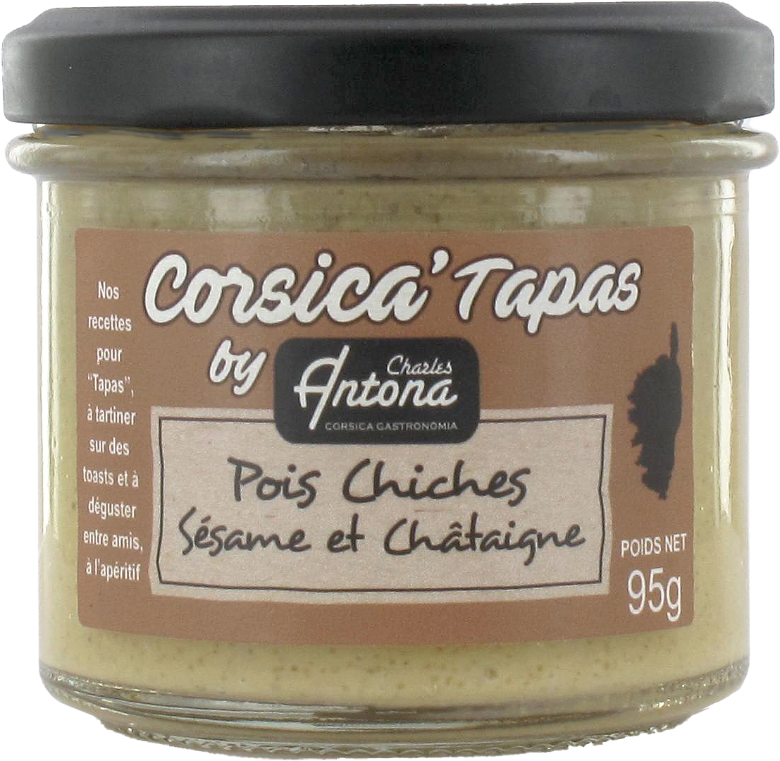 Tapas Pois Chiches, Sésame et Chataîgne