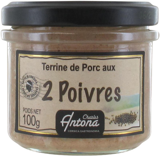 Terrine de Porc aux 2 Poivres