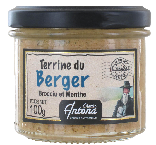 Terrine du Berger au Brocciu A.O.P. et à la Menthe