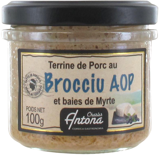 Terrine de Porc au Brocciu A.O.P. et baies de Myrte