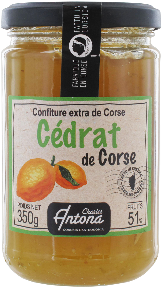 Confiture extra de Corse de Cédrat de Corse