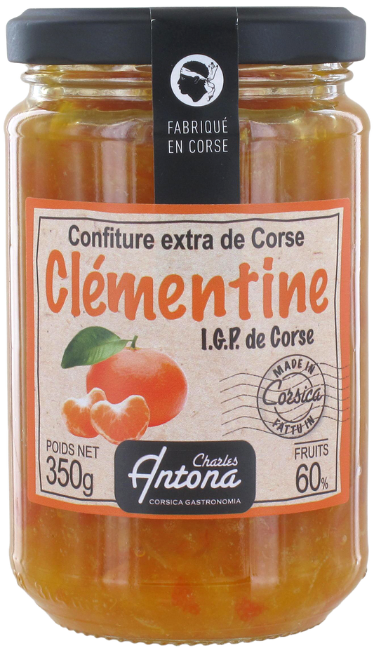 Confiture extra de Corse de Clémentine I.G.P. de Corse