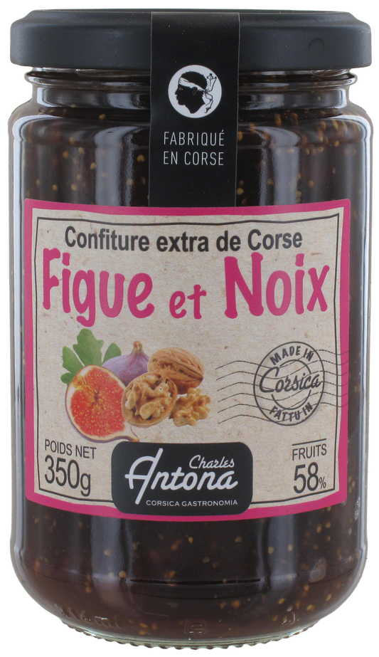 Confiture extra de Corse de Figue et Noix