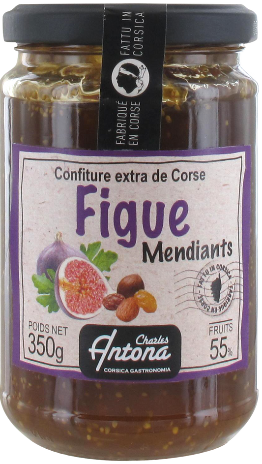 Confiture extra de Corse de Figue et Mendiants