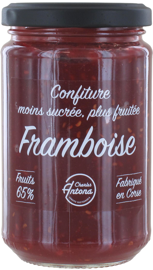 Confiture moins sucrée, plus fruitée de Framboise