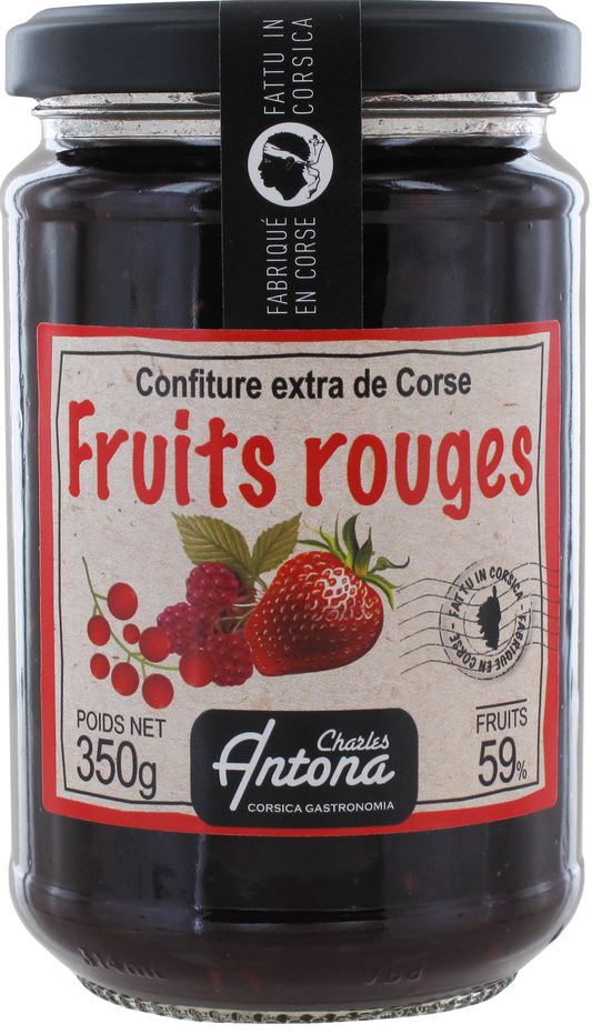 Confiture extra de Corse de Fruits Rouges