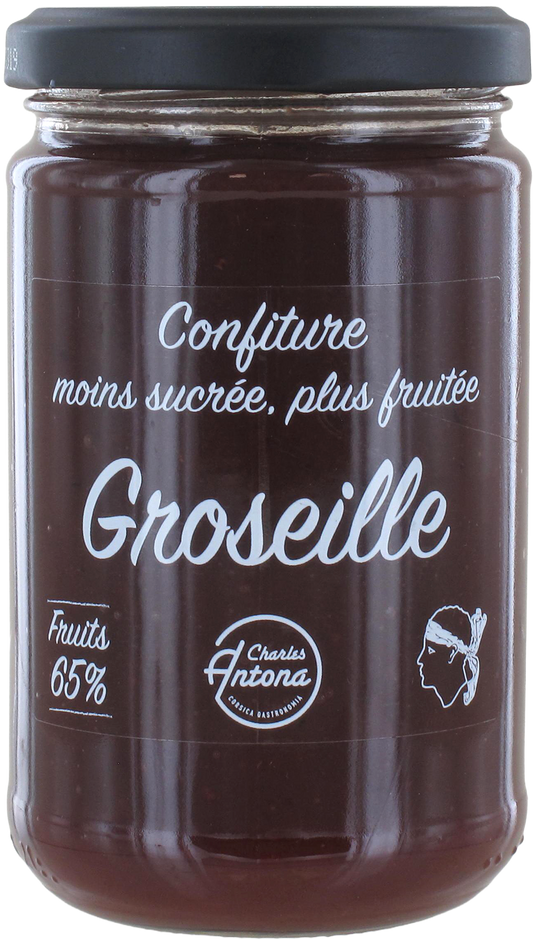 Confiture moins sucrée, plus fruitée de Groseille