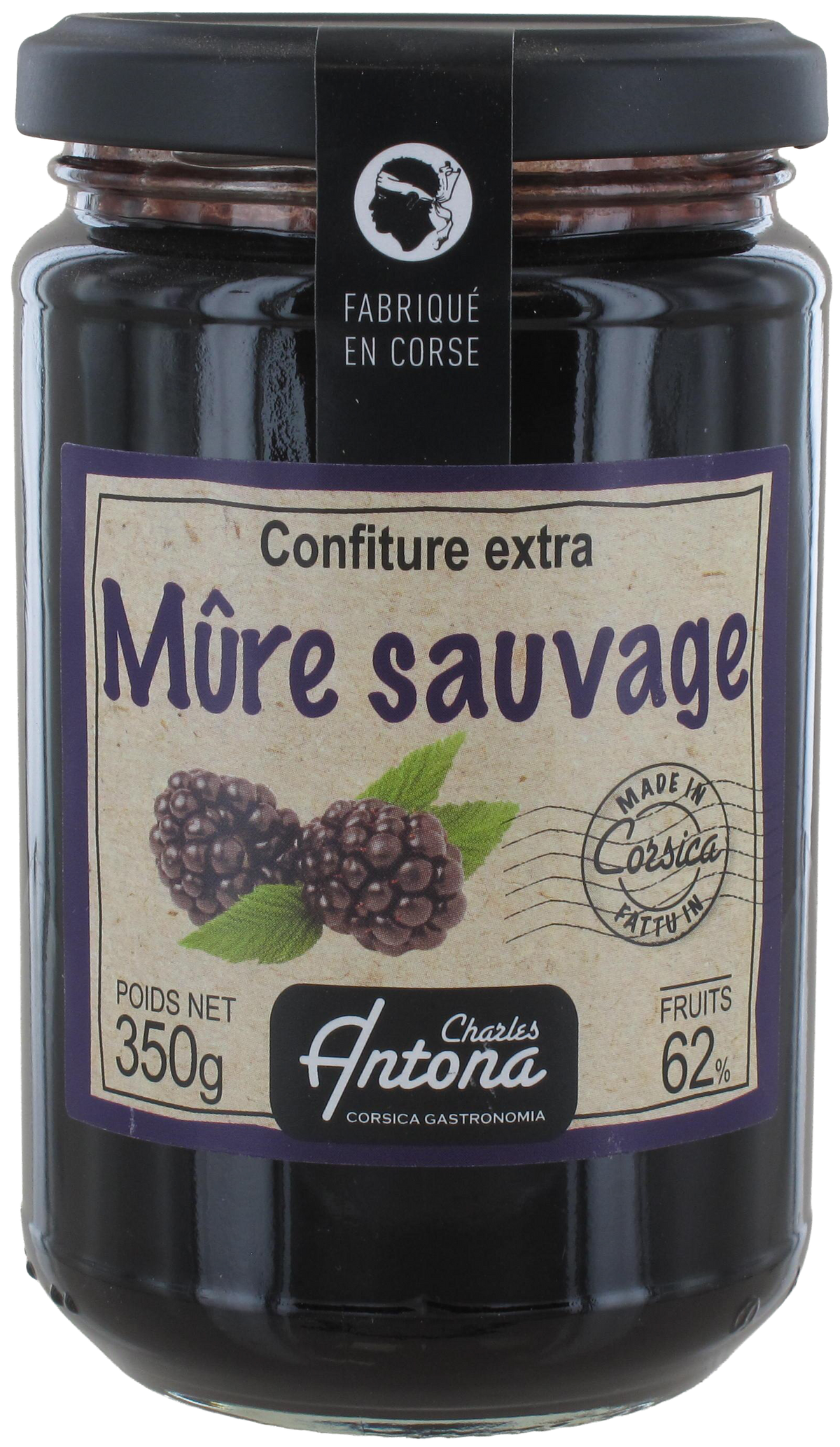 Confiture extra de Mûre sauvage