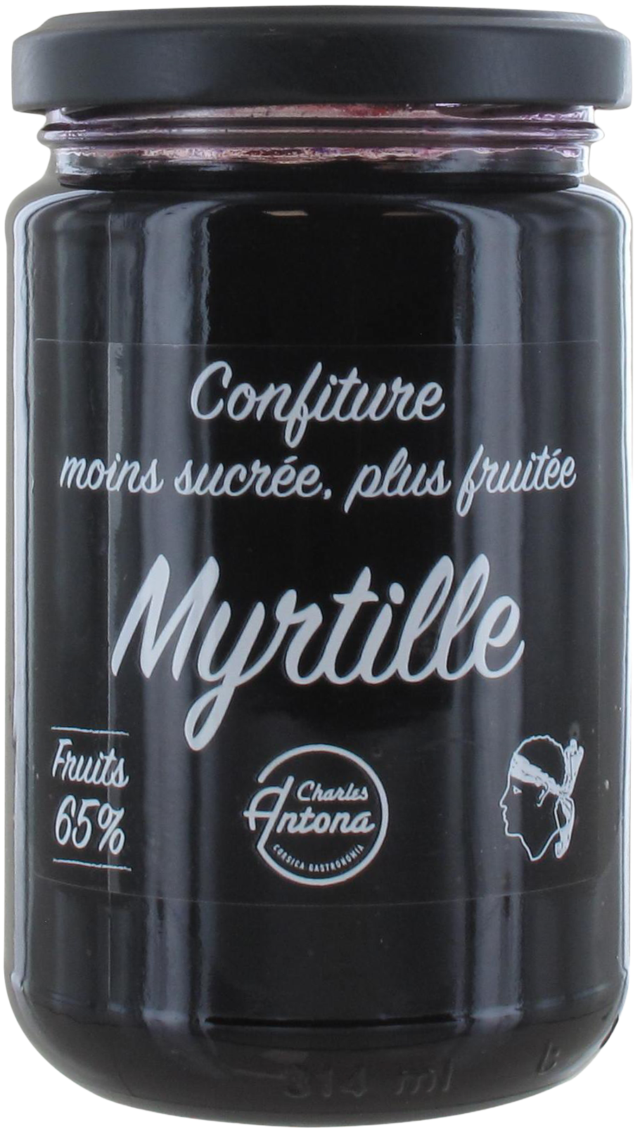 Confiture moins sucrée, plus fruitée de Myrtille