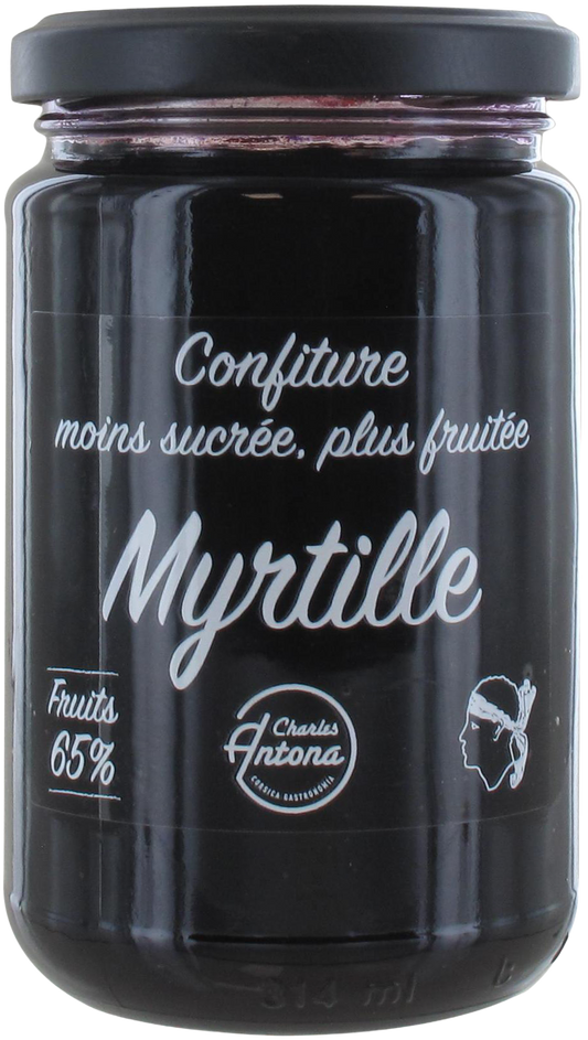 Confiture moins sucrée, plus fruitée de Myrtille