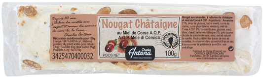 Nougat Châtaigne au Miel de Corse A.O.P.