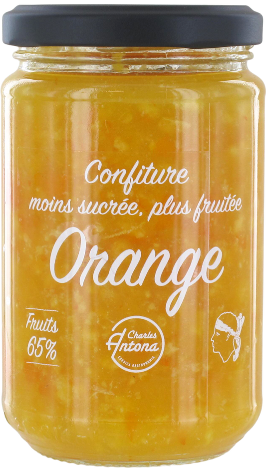 Confiture moins sucrée, plus fruitée d'Orange