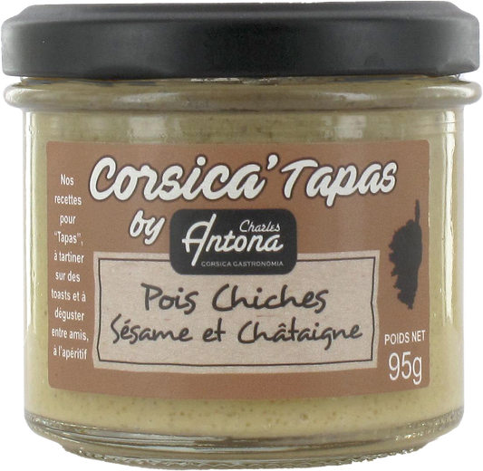 Tapas Pois Chiches, Sésame et Chataîgne