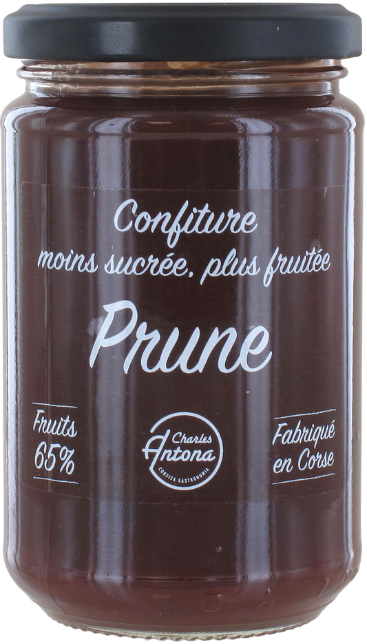 Confiture moins sucrée, plus fruitée de Prune