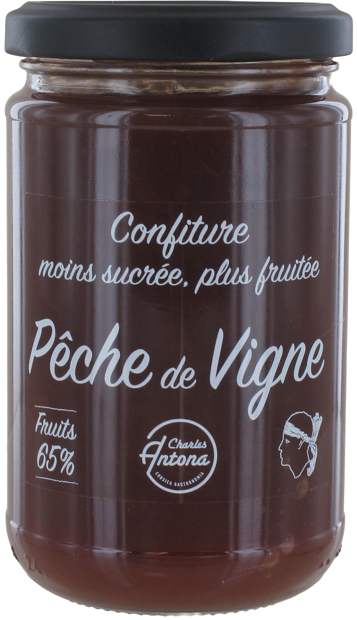 Confiture moins sucrée, plus fruitée de Pêche de Vigne